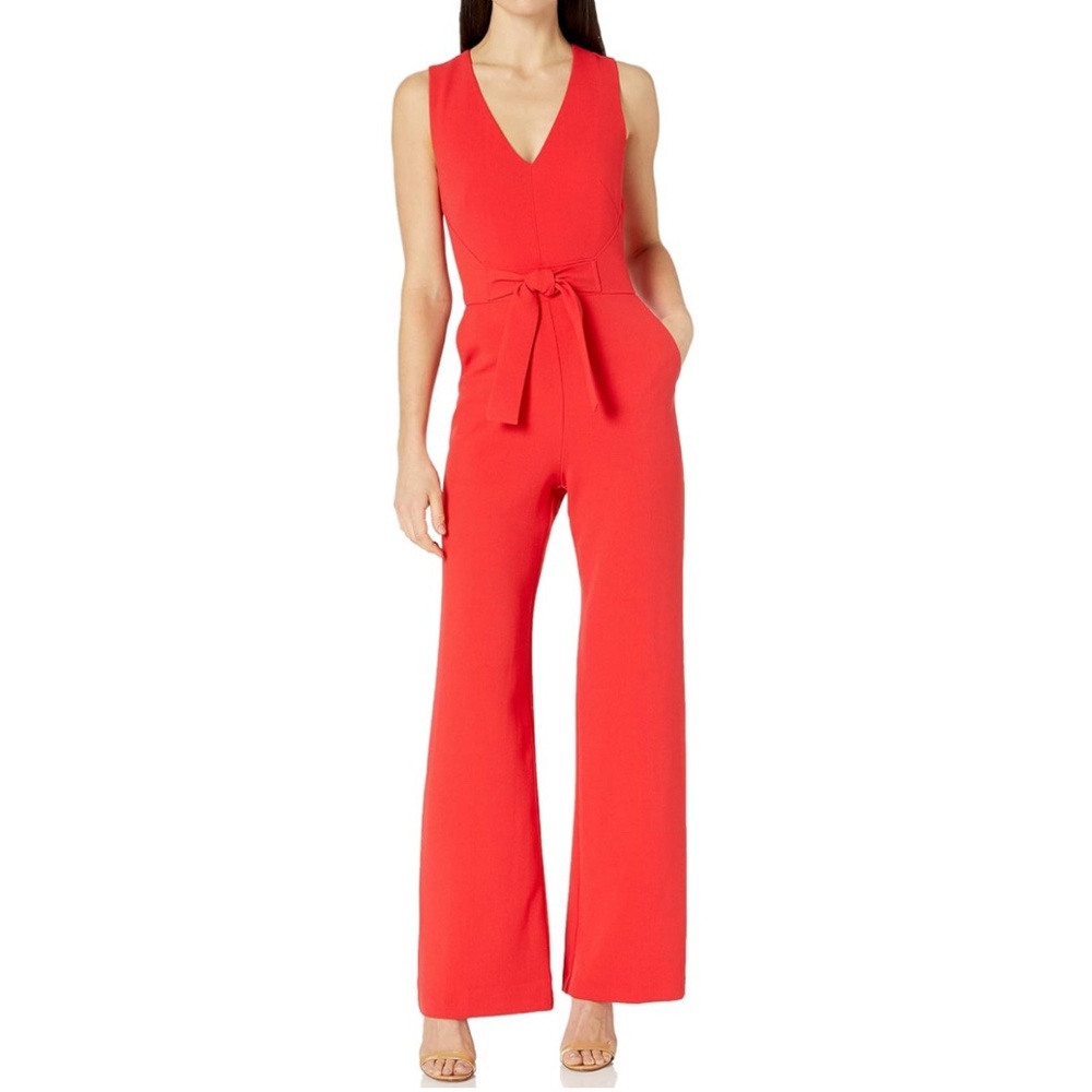 Vince Camuto Red Jumpsuit